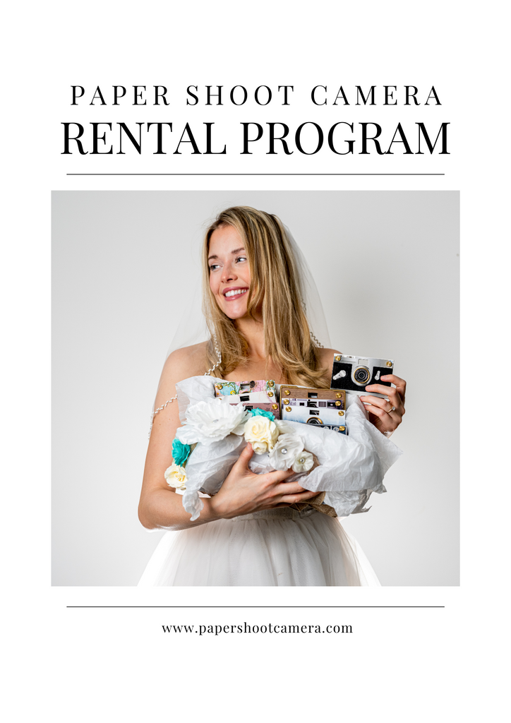 New Paper Shoot Rental Program - Paper Shoot Camera