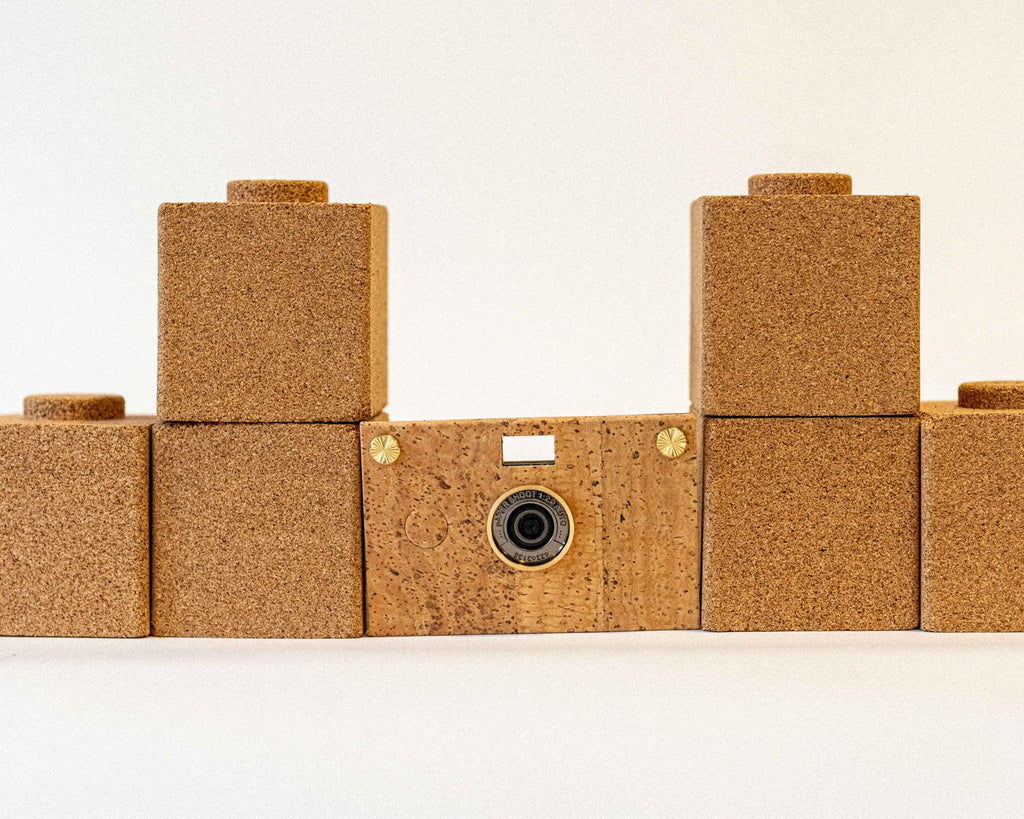 Camera Set - Cork Plain - Paper Shoot Camera