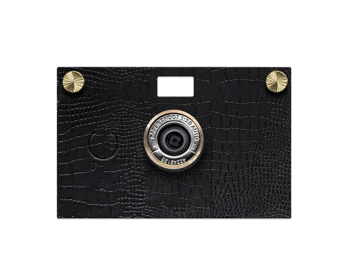 Leather Black | Paper Shoot Camera