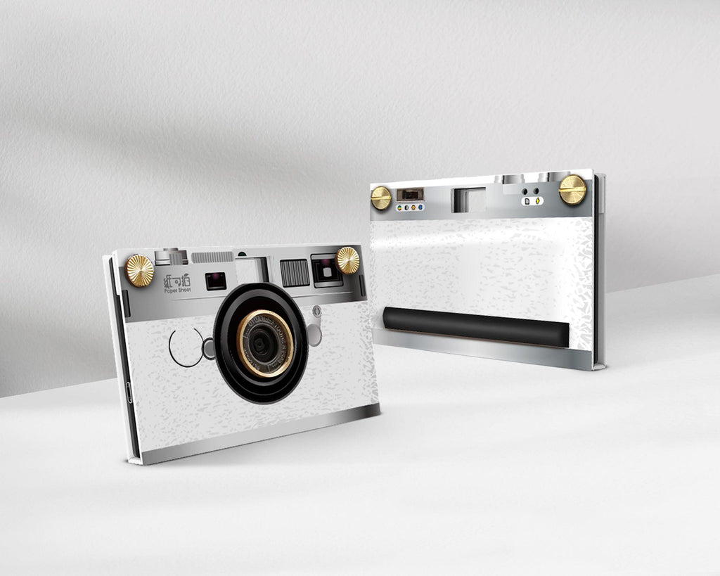Old Classic White Case - Paper Shoot Camera