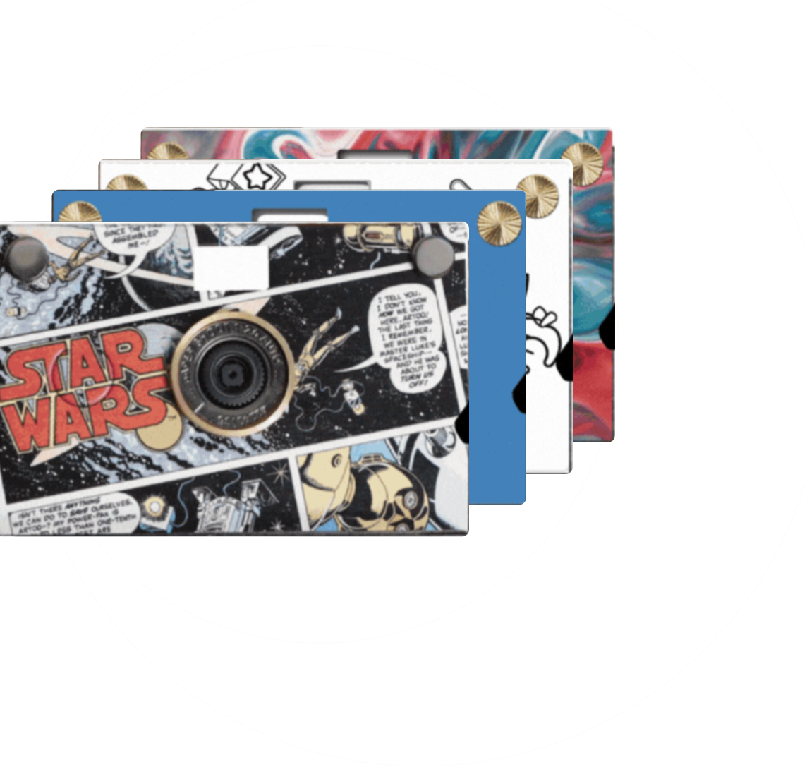 Star Wars :: Vanguard Camera Gift Set – 7 colors – 紙可拍 Paper Shoot