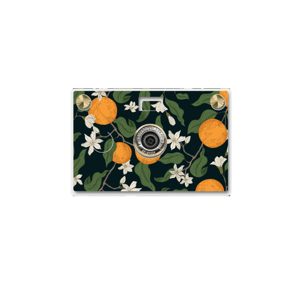 Case Only - Summer Bloom Orange (Screw Ring) - Paper Shoot Camera
