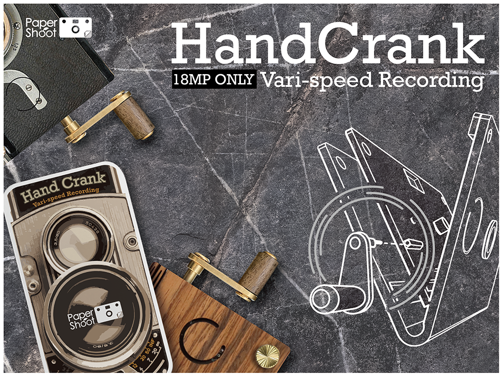 Accessory - Hand Crank - Paper Shoot Camera